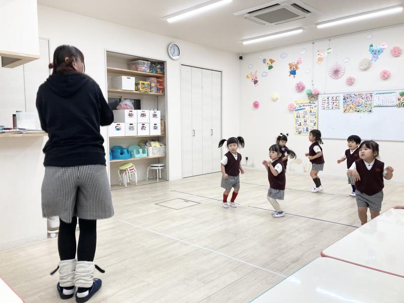 練習真っ最中です！《大阪市西区,新町にある幼児教育一体型保育園HUGアカデミー、一時預かり、一時保育》