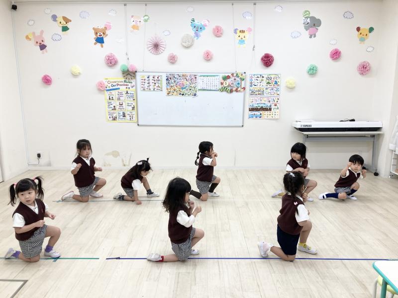 ダンス&避難訓練《大阪市西区,新町にある幼児教育一体型保育園HUGアカデミー、一時預かり、一時保育》