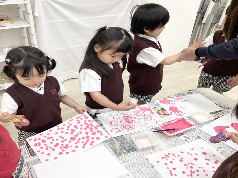 グループ製作をしました！《大阪市西区,新町にある幼児教育一体型保育園HUGアカデミー、一時預かり、一時保育》