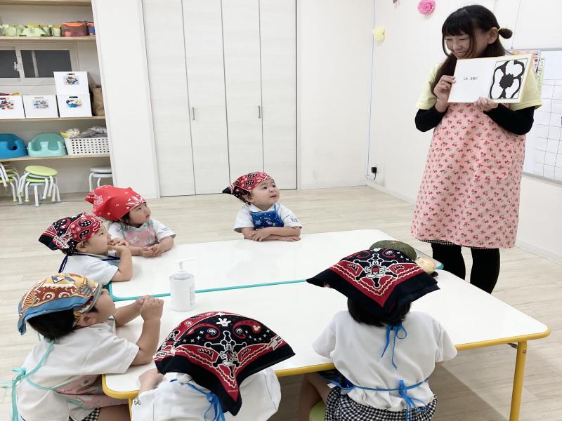 クッキングをしました！《大阪市西区,新町にある幼児教育一体型保育園HUGアカデミー、一時預かり、一時保育》