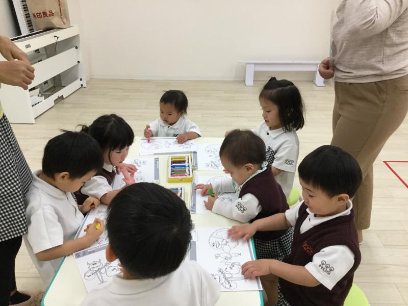 English Lesson♬《大阪市西区、新町にある幼児教室一体型保育園》