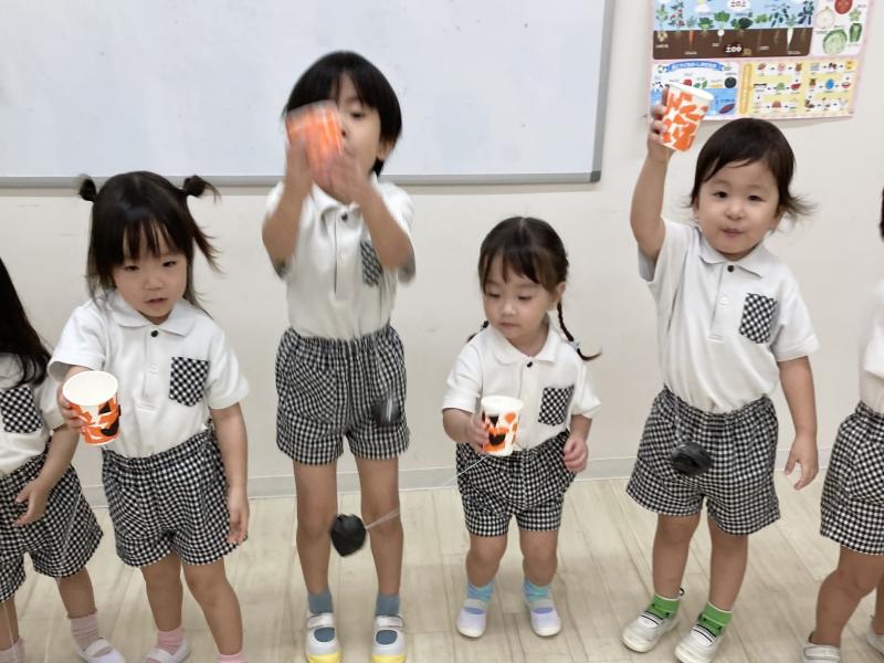 けん玉を作りました！《大阪市西区,新町にある幼児教育一体型保育園HUGアカデミー、一時預かり、一時保育》