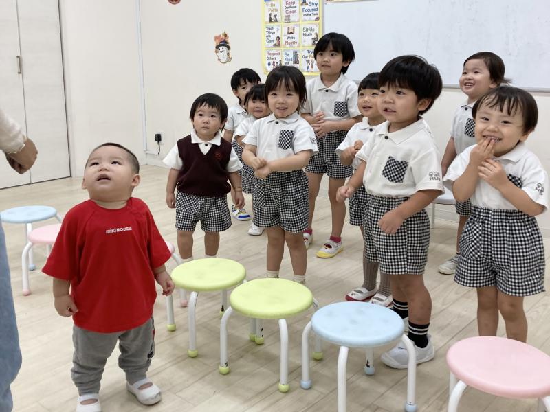 イングリッシュをしましたよ！《大阪市西区,新町にある幼児教育一体型保育園HUGアカデミー、一時預かり、一時保育》