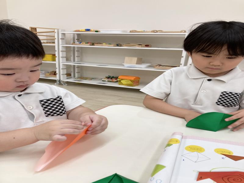 クラフトをしました！《大阪市西区、新町にある幼児教室一体型保育園》