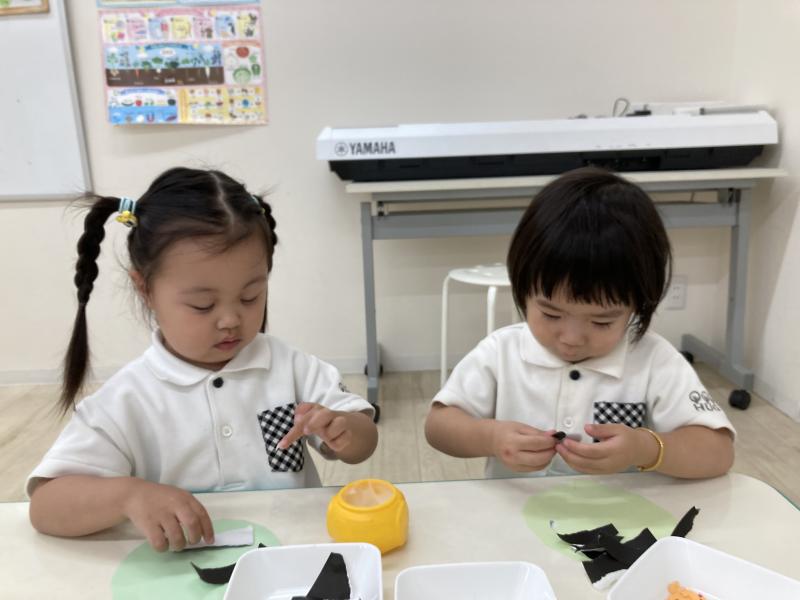 クラフトをしました！《大阪市西区、新町にある幼児教室一体型保育園》