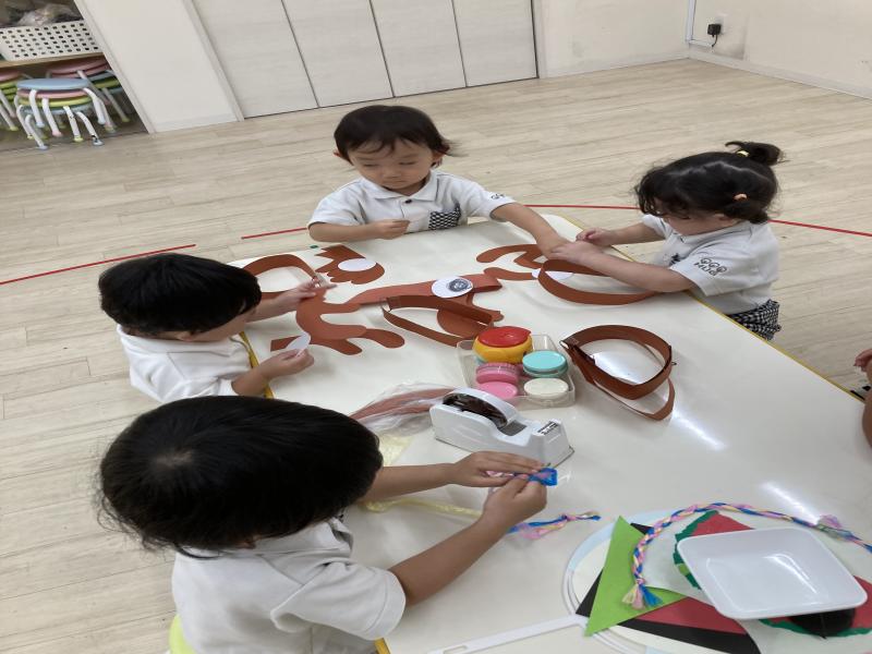 夏祭りに向けて。。。☆《大阪市西区、新町にある幼児教室一体型保育園》