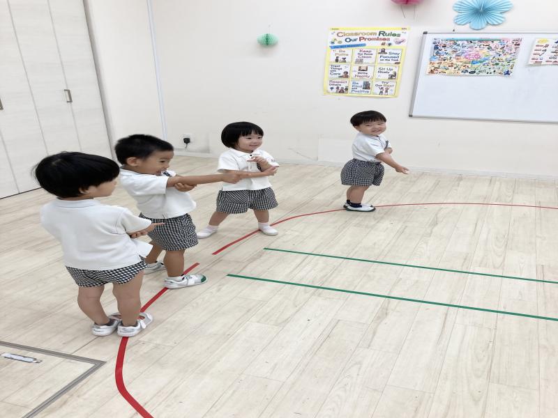 盆踊りの練習をしましたよ！《大阪市西区,新町にある幼児教育一体型保育園HUGアカデミー、一時預かり、一時保育》