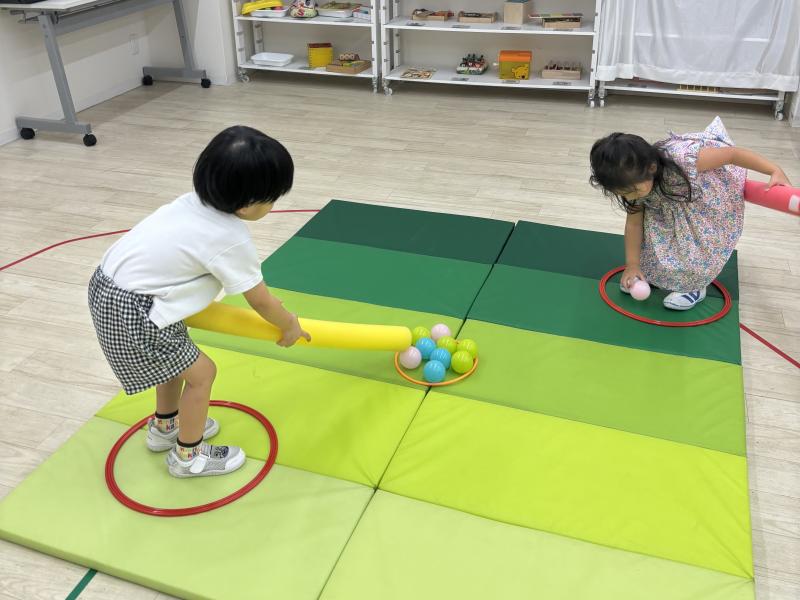 運動遊び《大阪市西区,新町にある幼児教育一体型保育園HUGアカデミー、一時預かり、一時保育》