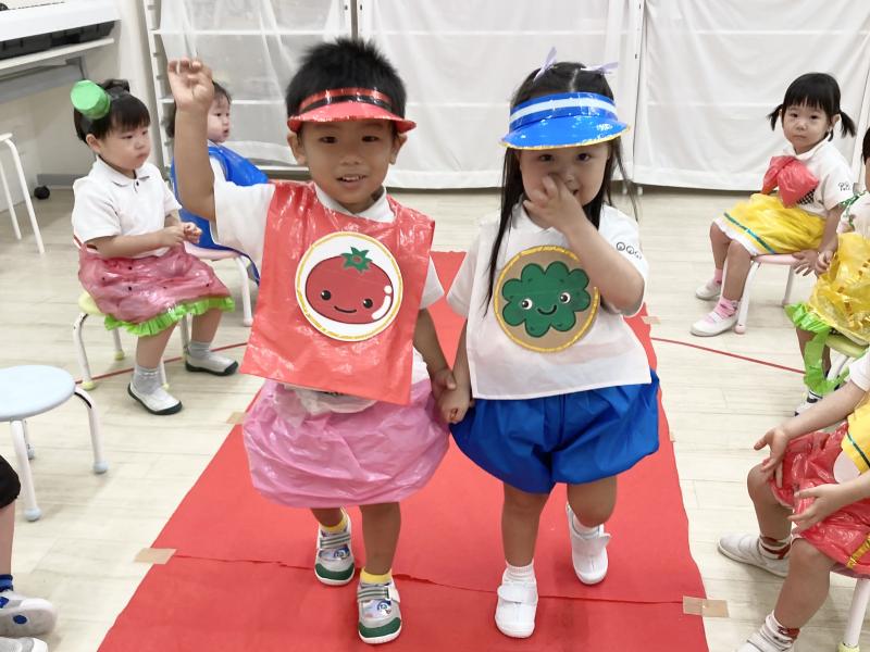 ファッションショー本番！《大阪市西区,新町にある幼児教育一体型保育園HUGアカデミー、一時預かり、一時保育》