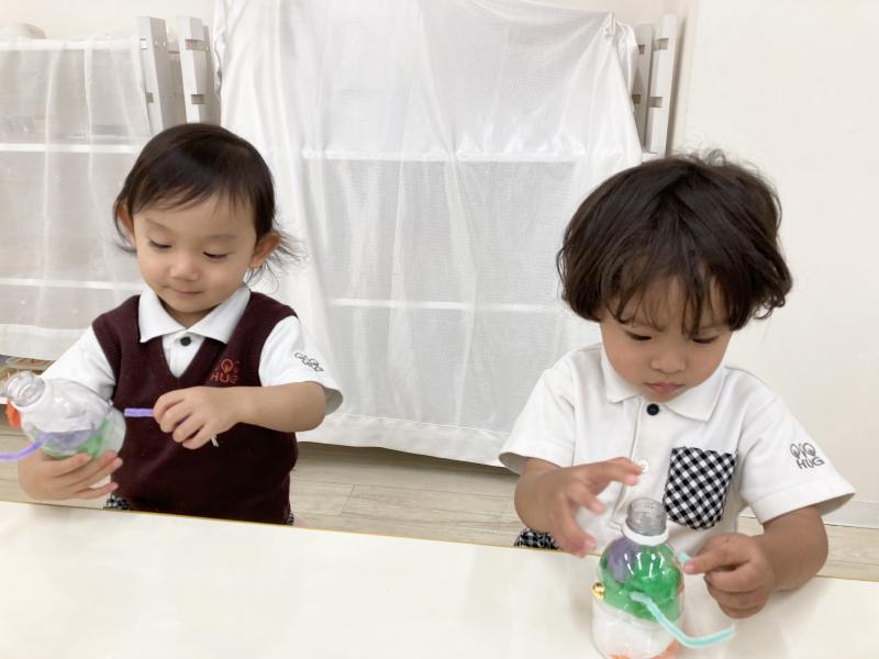 クラフトをしましたよ！《大阪市西区,新町にある幼児教育一体型保育園HUGアカデミー、一時預かり、一時保育》