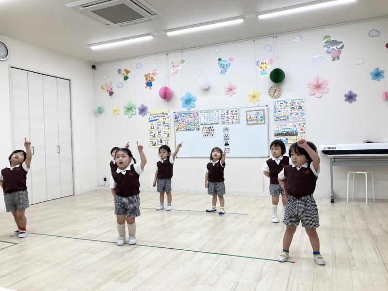 お遊戯会の練習をしました！《大阪市西区,新町にある幼児教育一体型保育園HUGアカデミー、一時預かり、一時保育》