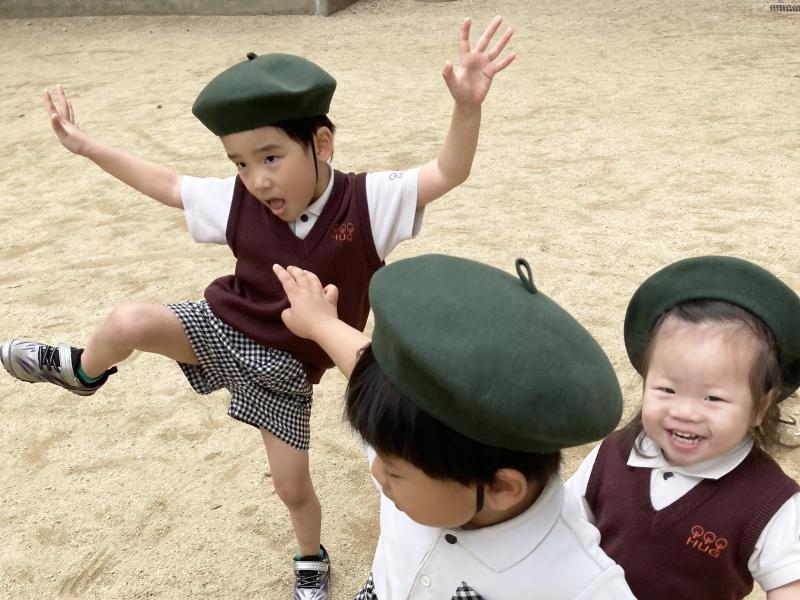 近くの公園に行ってきました♪ 《大阪市西区,新町にある幼児教育一体型保育園HUGアカデミー、一時預かり、一時保育》