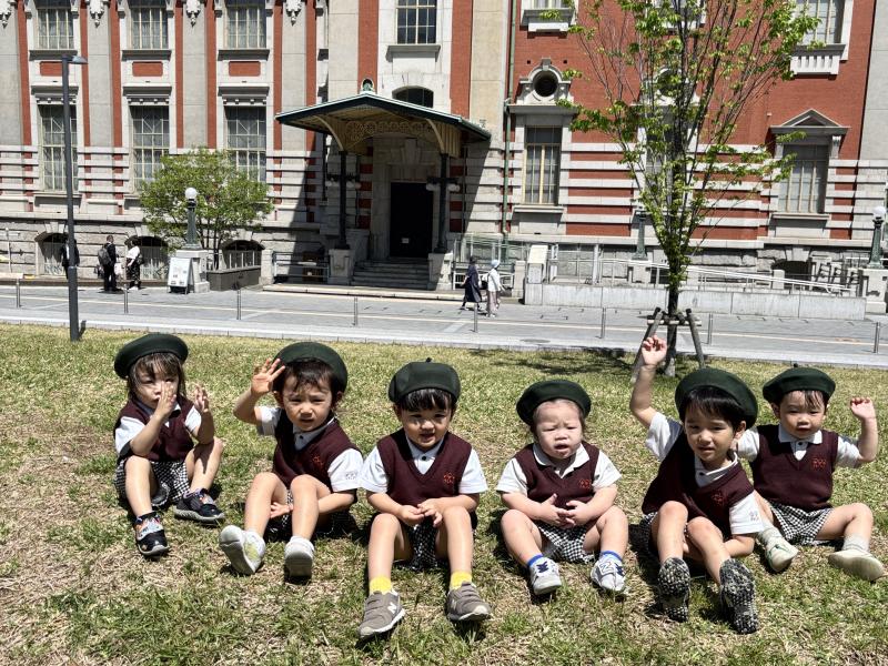 遠足に行ってきました！＜大阪市西区新町にある幼児教育一体型保育園HUGアカデミー、一時預かり、一時保育〉