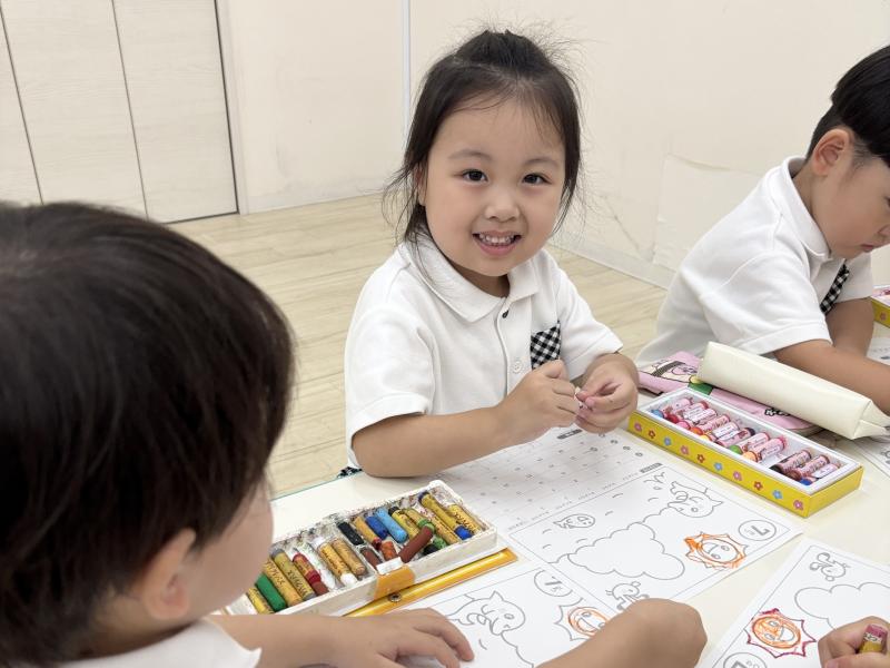 基礎学習！《大阪市西区,新町にある幼児教育一体型保育園HUGアカデミー、一時預かり、一時保育》