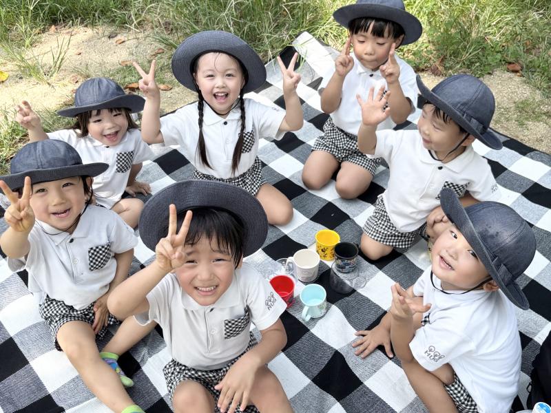 戸外活動！《大阪市西区,新町にある幼児教育一体型保育園HUGアカデミー、一時預かり、一時保育》