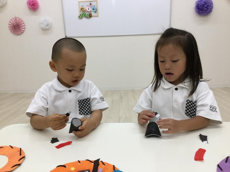 ハロウィンクラフト☆《大阪市西区新町にある幼児教室一体型保育園》
