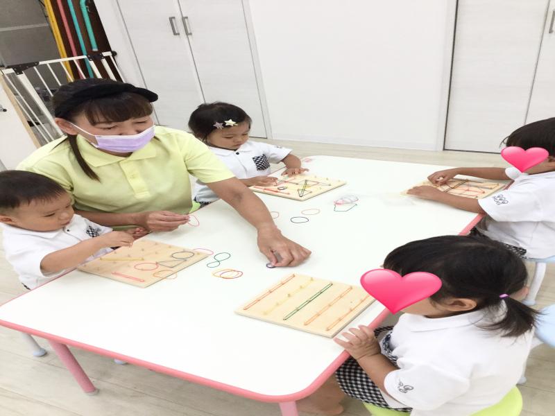 構成と巧緻性を高める！《大阪市西区、新町にある幼児教育一体型保育園HUGアカデミー》