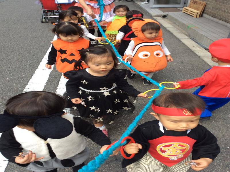 Happy Halloween!!! 《大阪市西区、新町にある幼児教育一体型保育園HUGアカデミー》