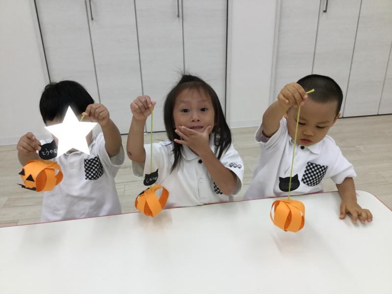 ジャコランタンを作りました♪《大阪市西区、新町にある幼児教室一体型保育園》