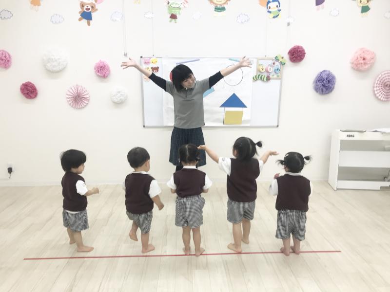 発表会の練習をしました！《大阪市西区、新町にある幼児教室一体型保育園》ょ