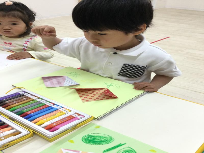 木曜日カリキュラムは習字です！《大阪市西区、新町にある幼児教育一体型保育園HUGアカデミー》