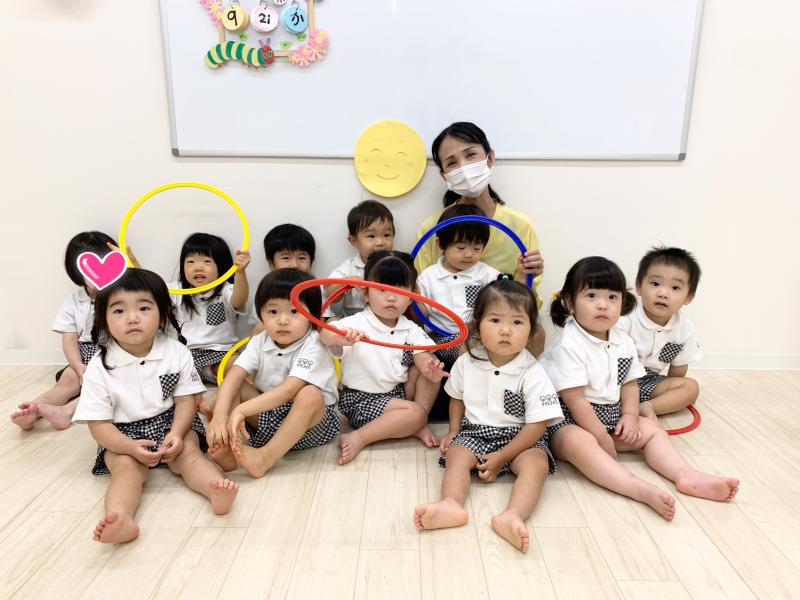 火曜日のカリキュラムはリトミックです♪《大阪市西区、新町にある幼児教室一体型保育園》