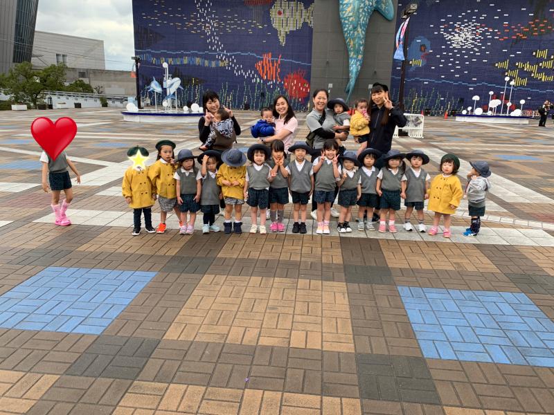海遊館に行ったよ〜♪《大阪市西区、新町にある幼児教室一体型保育園》