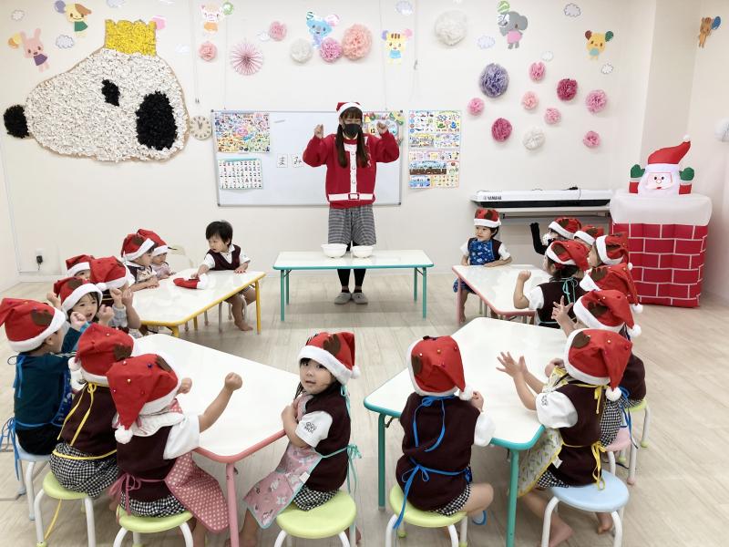 クリスマス会★☆《大阪市西区、新町にある幼児教室一体型保育園》