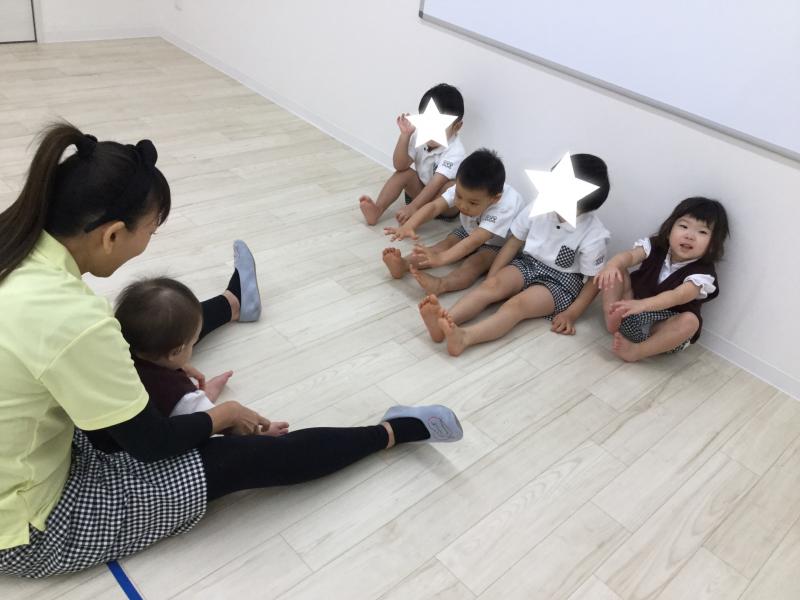 今日のリトミック♪《大阪市西区、新町にある幼児教室一体型保育園》