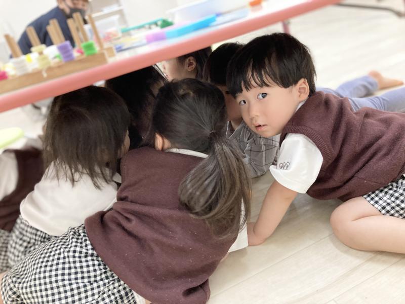 避難訓練！《大阪市西区,新町にある幼児教育一体型保育園HUGアカデミー、一時預かり、一時保育》