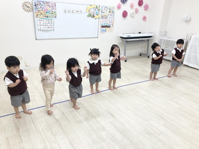お遊戯会の練習をしました《大阪市西区,新町にある幼児教育一体型保育園HUGアカデミー、一時預かり、一時保育》