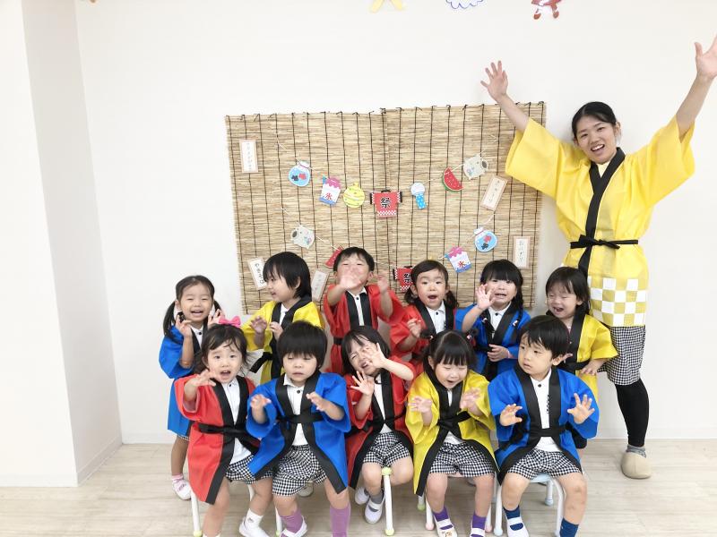 サマースクール2日目！《大阪市西区,新町にある幼児教育一体型保育園HUGアカデミー、一時預かり、一時保育》