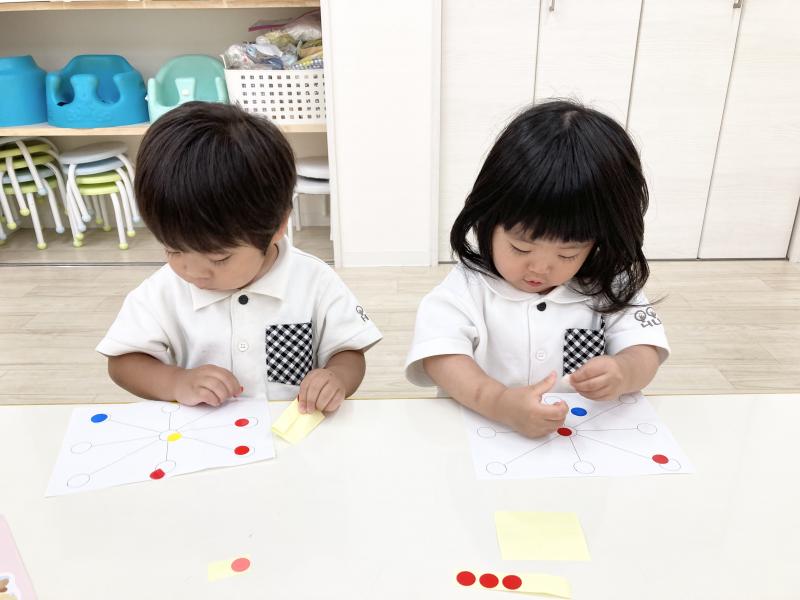 基礎学習《大阪市西区,新町にある幼児教育一体型保育園HUGアカデミー、一時預かり、一時保育》