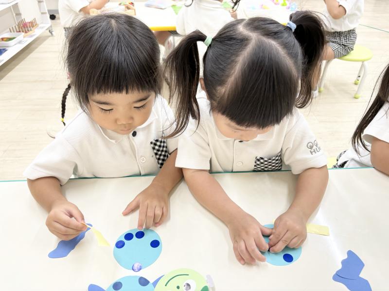 ハロウィンの壁面を作りました！《大阪市西区,新町にある幼児教育一体型保育園HUGアカデミー、一時預かり、一時保育》
