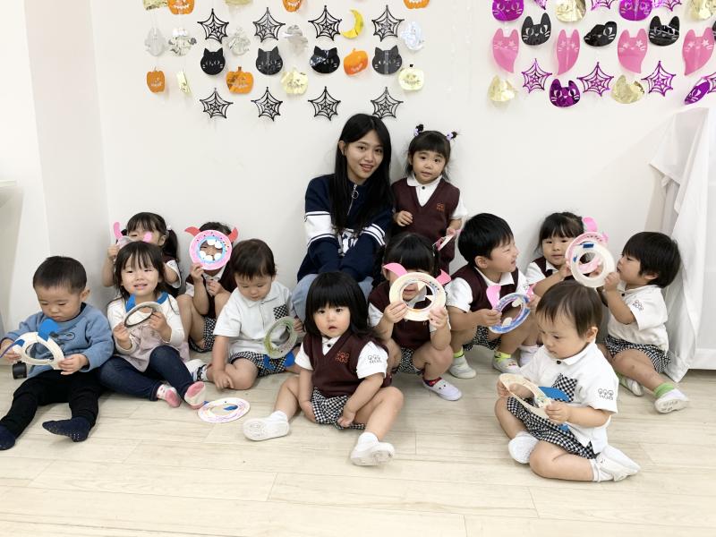 trick or treat！《大阪市西区,新町にある幼児教育一体型保育園HUGアカデミー、一時預かり、一時保育》