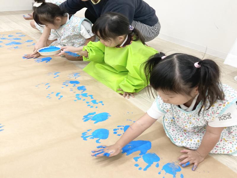 大型製作をしました！《大阪市西区,新町にある幼児教育一体型保育園HUGアカデミー、一時預かり、一時保育》